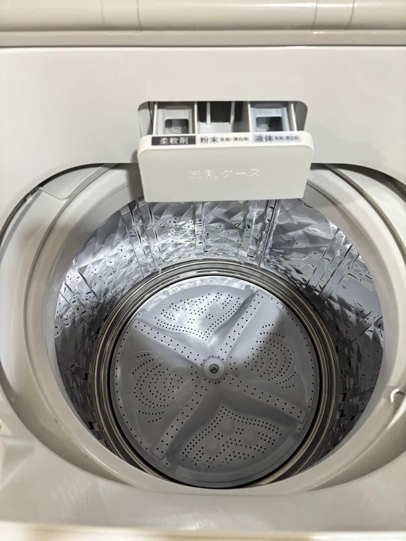 【美品】SHARP シャープ 全自動洗濯機 ES-GV8H インバーター 8kg