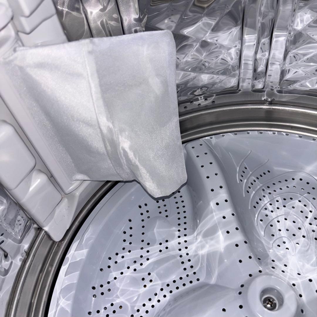 【美品】SHARP シャープ 全自動洗濯機 ES-GV8H インバーター 8kg