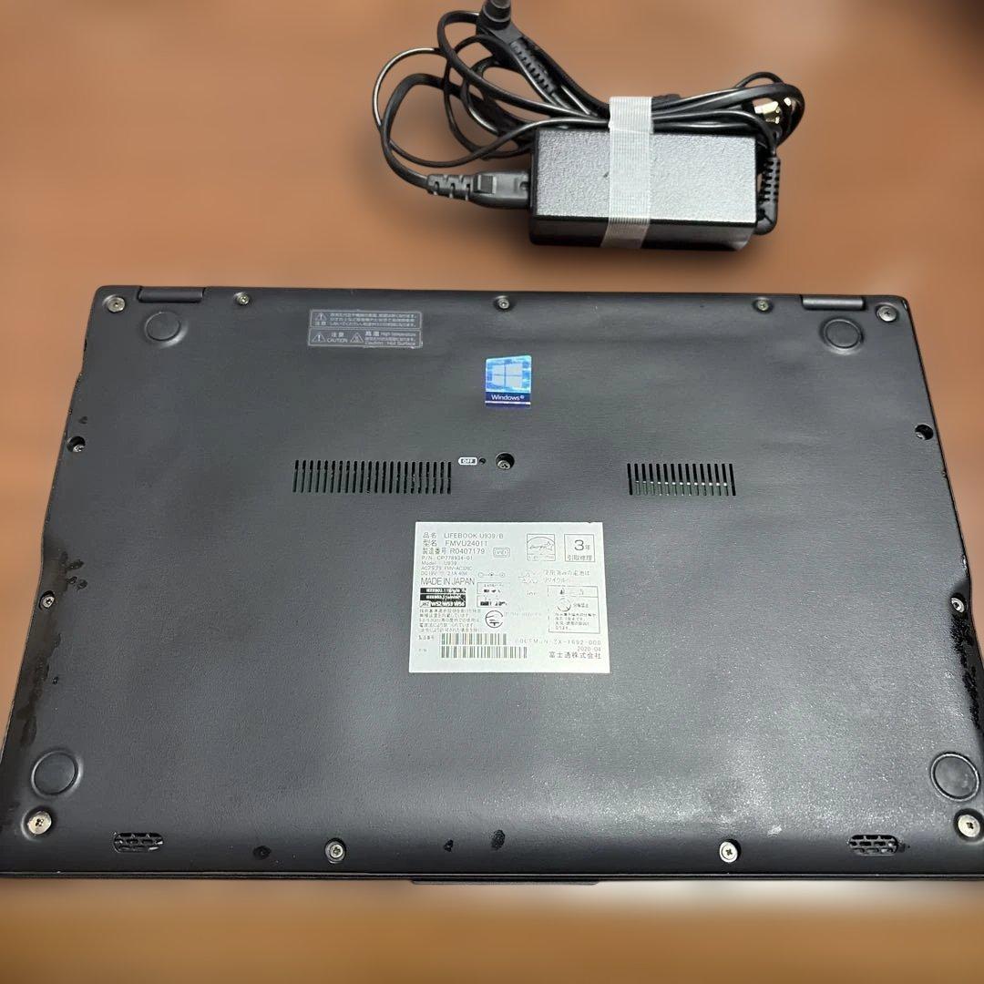 第8世代LIFEBOOK U939/B B5ノートPC Core i5 8GB③