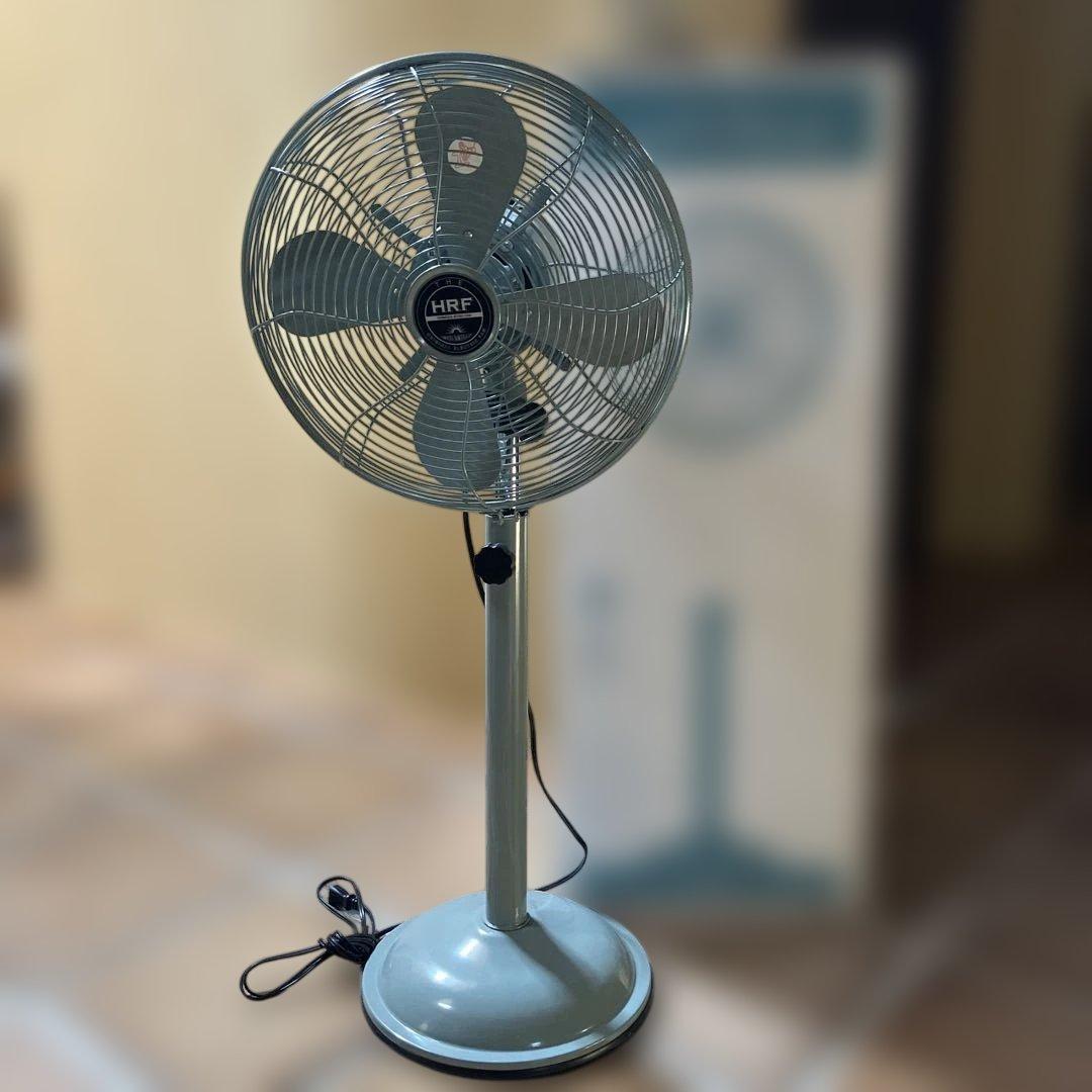 HERMOSA❤️レトロフロアファン 扇風機　アンティークブルー