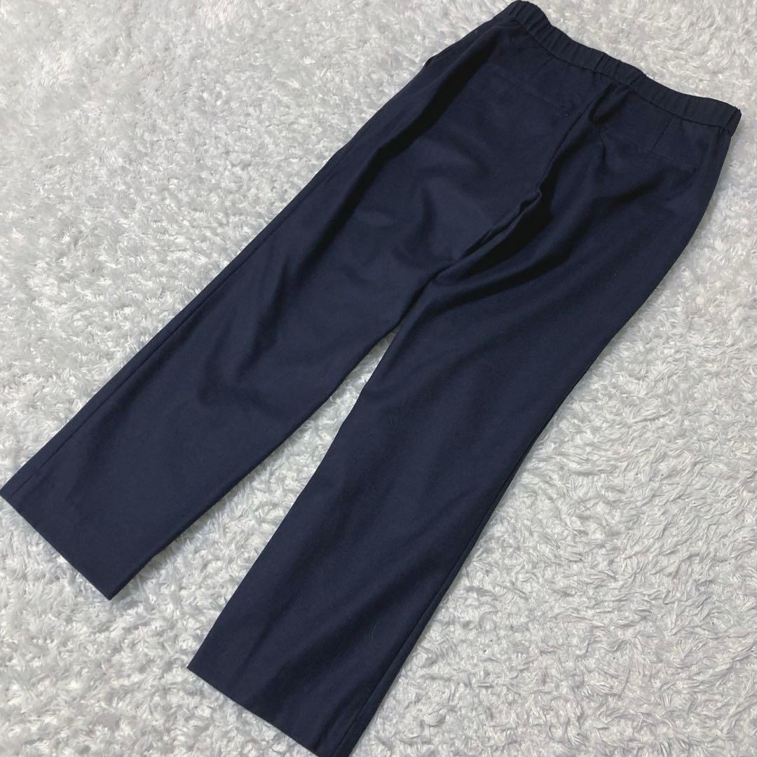 美品♡ theory luxe 完売 ウォッシャブル パンツセットアップ 紺色