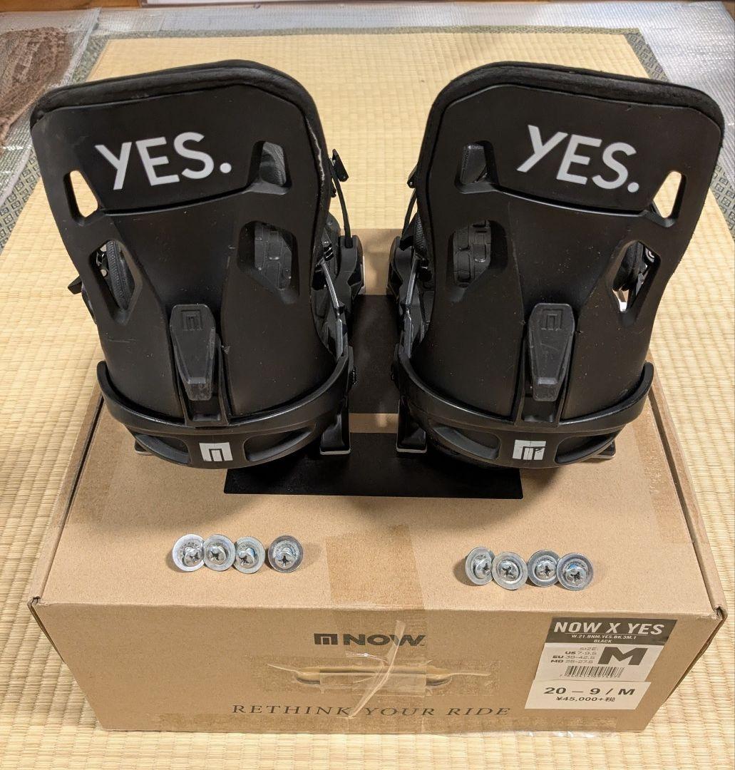 20-21 now × yes Mサイズ バインディングビンディング　ナウイエス