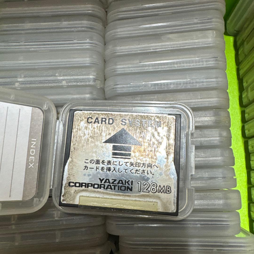 矢崎DTG4 YAZAKI 128MB CFカード中古 10枚