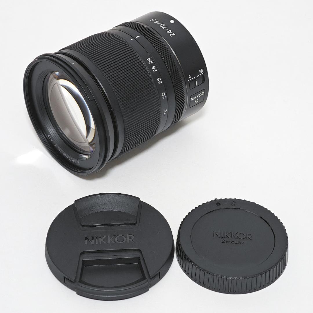 NIKKOR Z 24-70mm f/4 S ズームレンズ 装着 試写のみ 美品