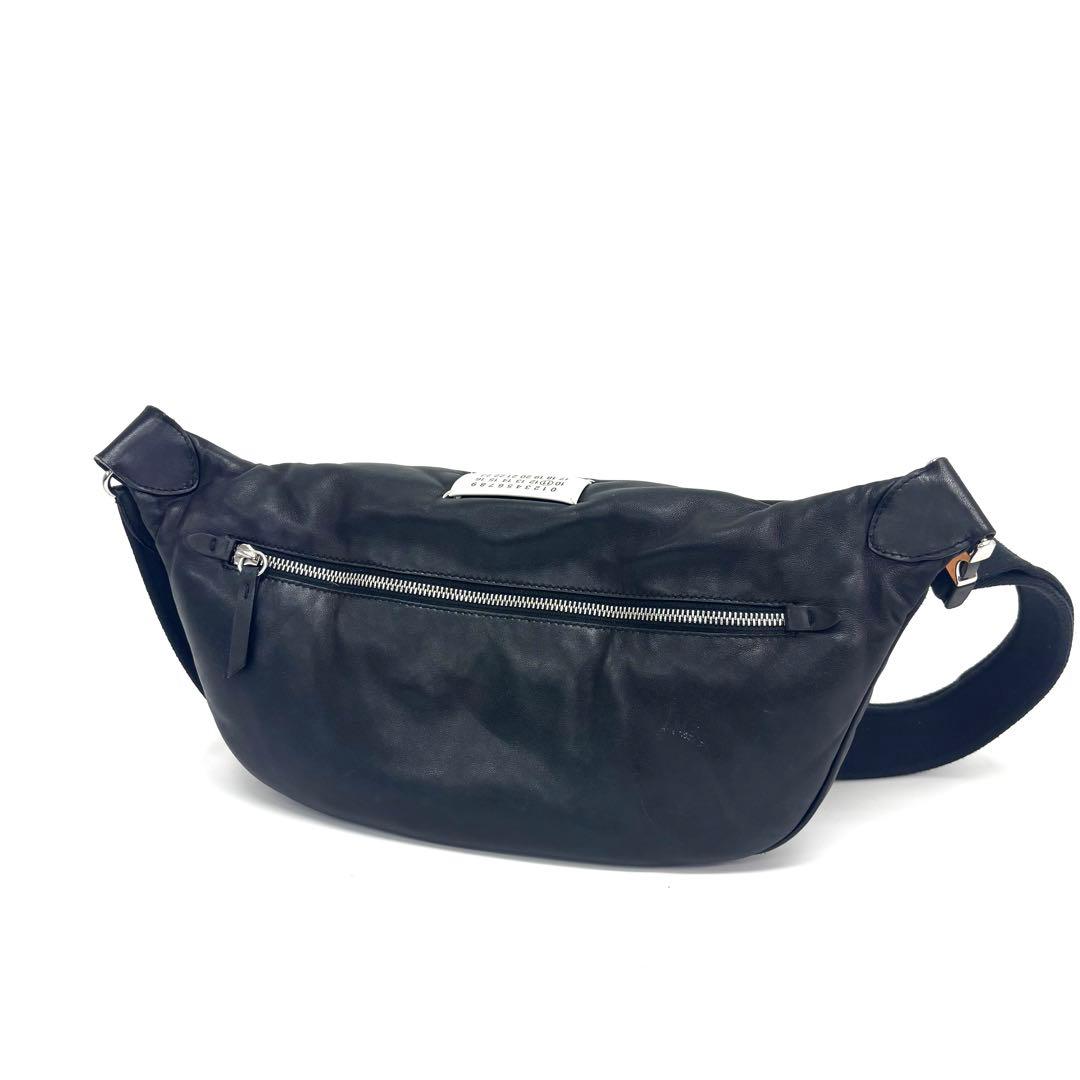 ✨メゾンマルジェラ ブラック ボディバッグ✨