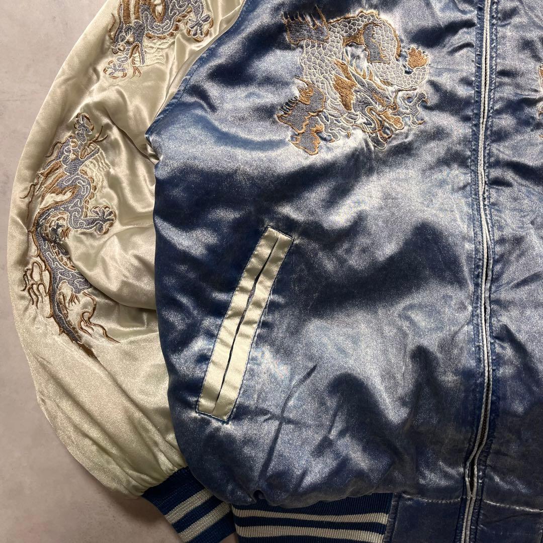 jungle storm スカジャン 横須賀 ドラゴン 龍 刺繍 ヴィンテージ