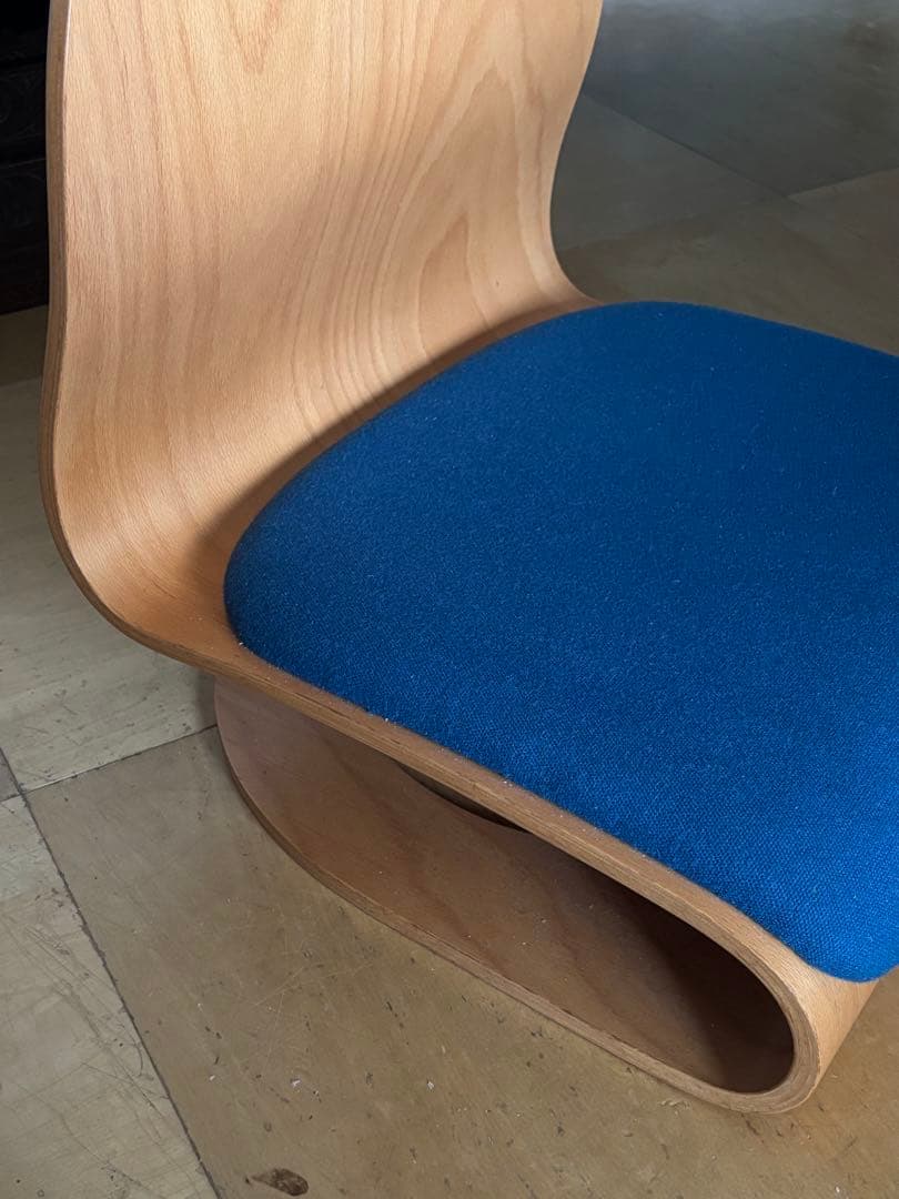 Verner Panton タタミチェア（青) 1脚目