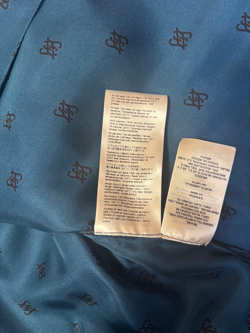 トップス FENDI Karligraphy Motif Printed Shirt