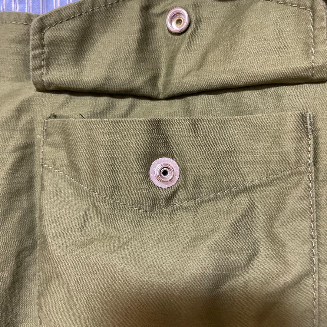 COMME des GARCONS HOMME ミリタリー切り替えシャツ