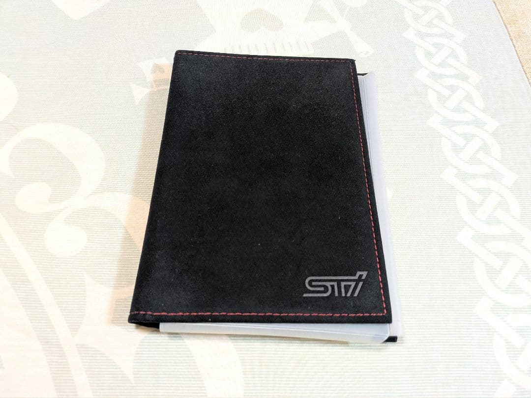 スバル STI車検証ケース アルカンターラ