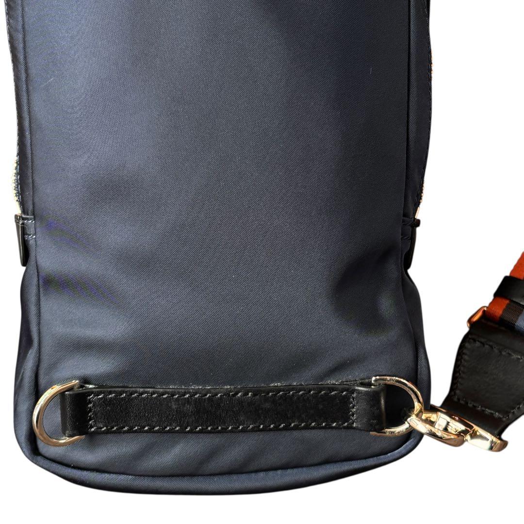 ポールスミス ボディバッグ 新品同様 ナイロン マルチ 紺