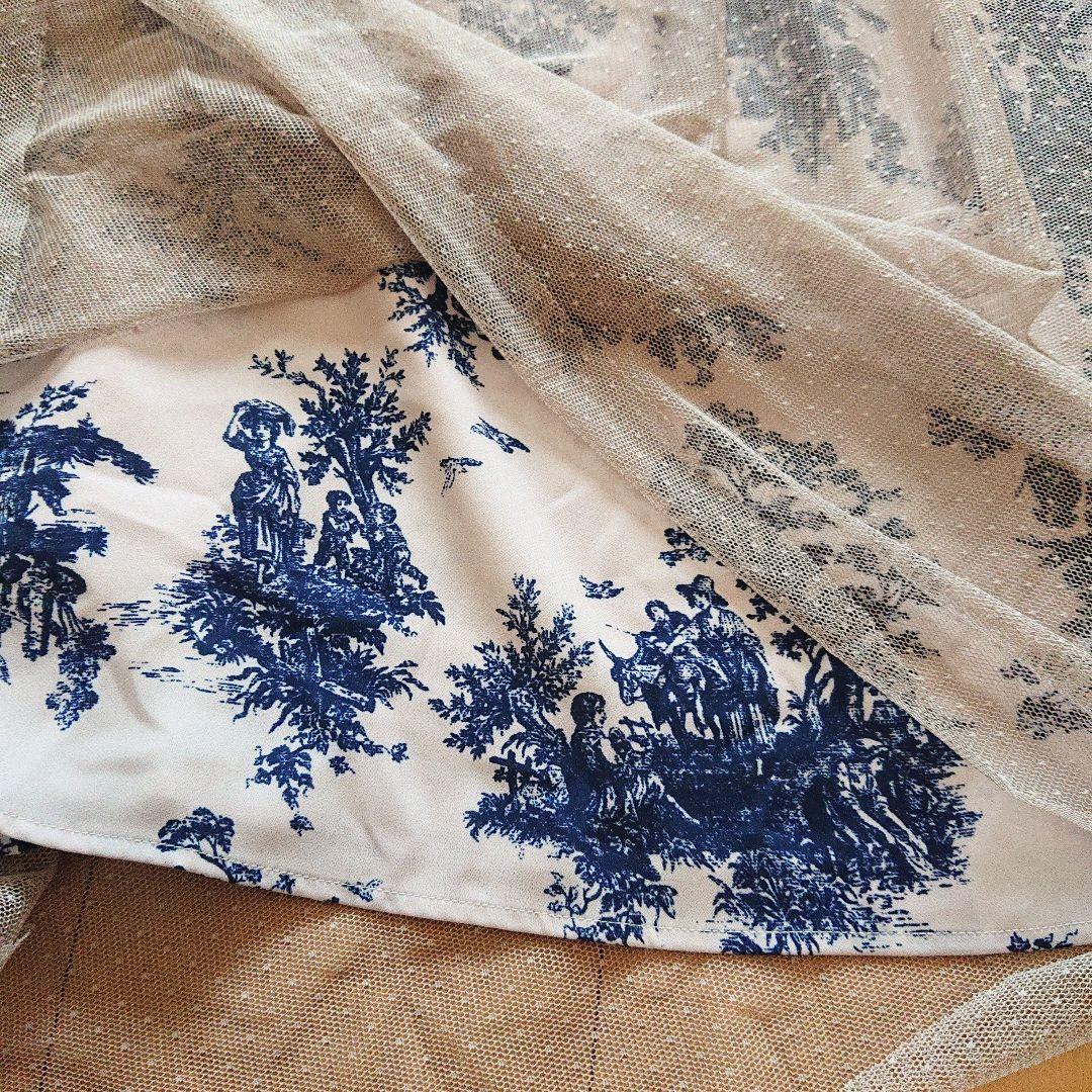 アメリ ヴィンテージ AVA DOT TULLE LAYERED SKIRT