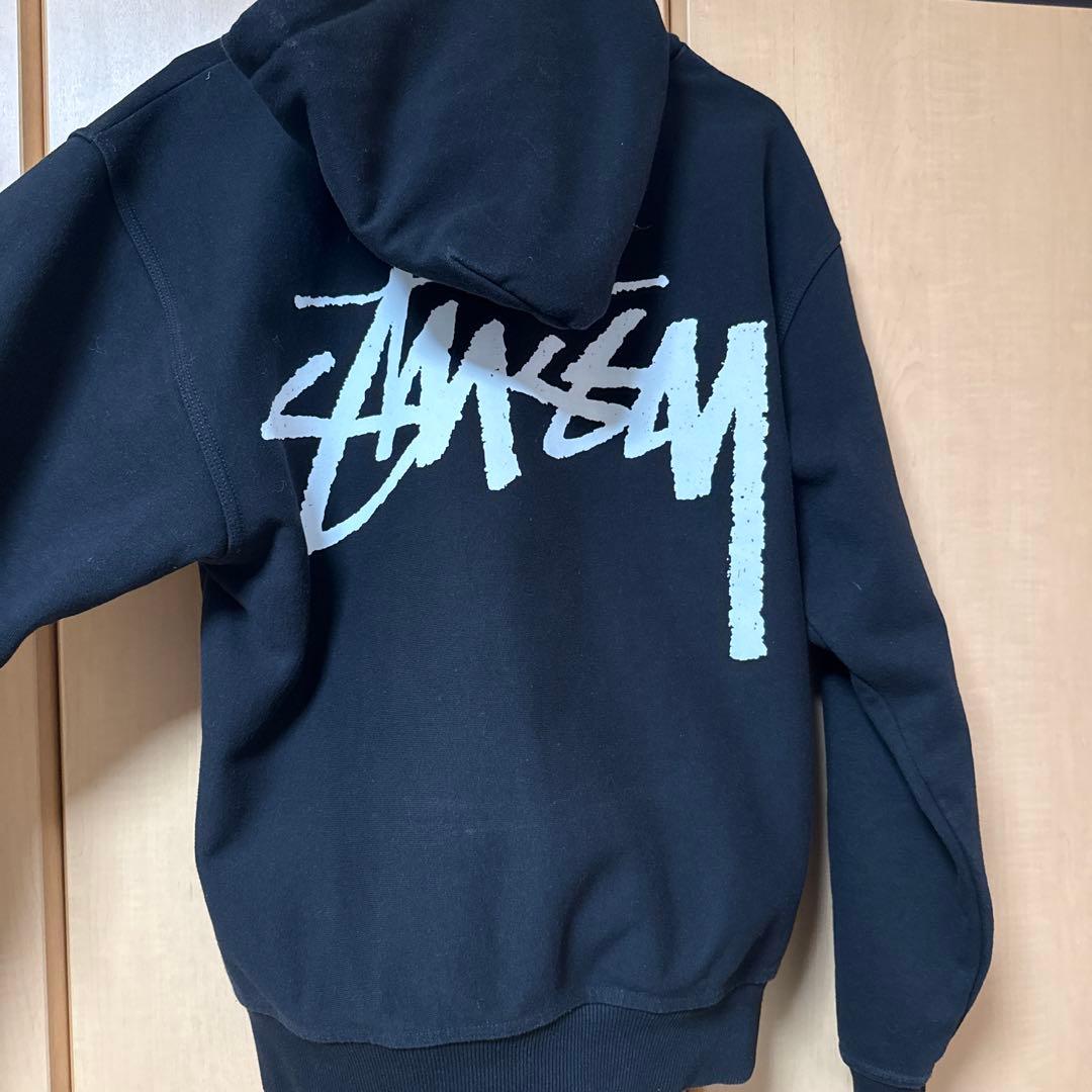 Stussy ブラック パーカー