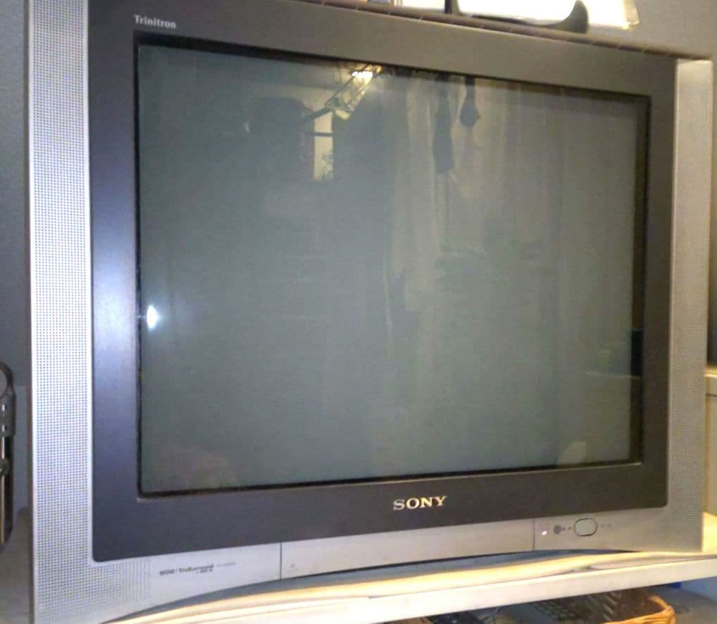 SONY地デジ対応 ブラウン管テレビ 2002年製トリニトロンKV-25DA55
