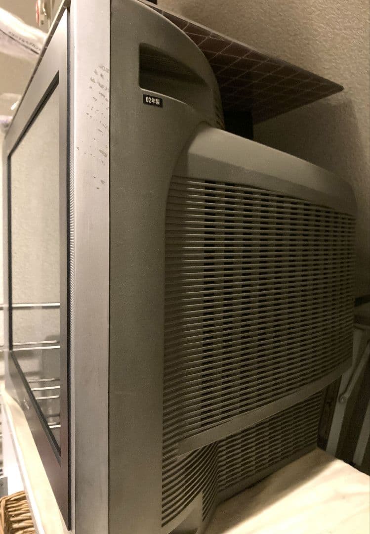 SONY地デジ対応 ブラウン管テレビ 2002年製トリニトロンKV-25DA55