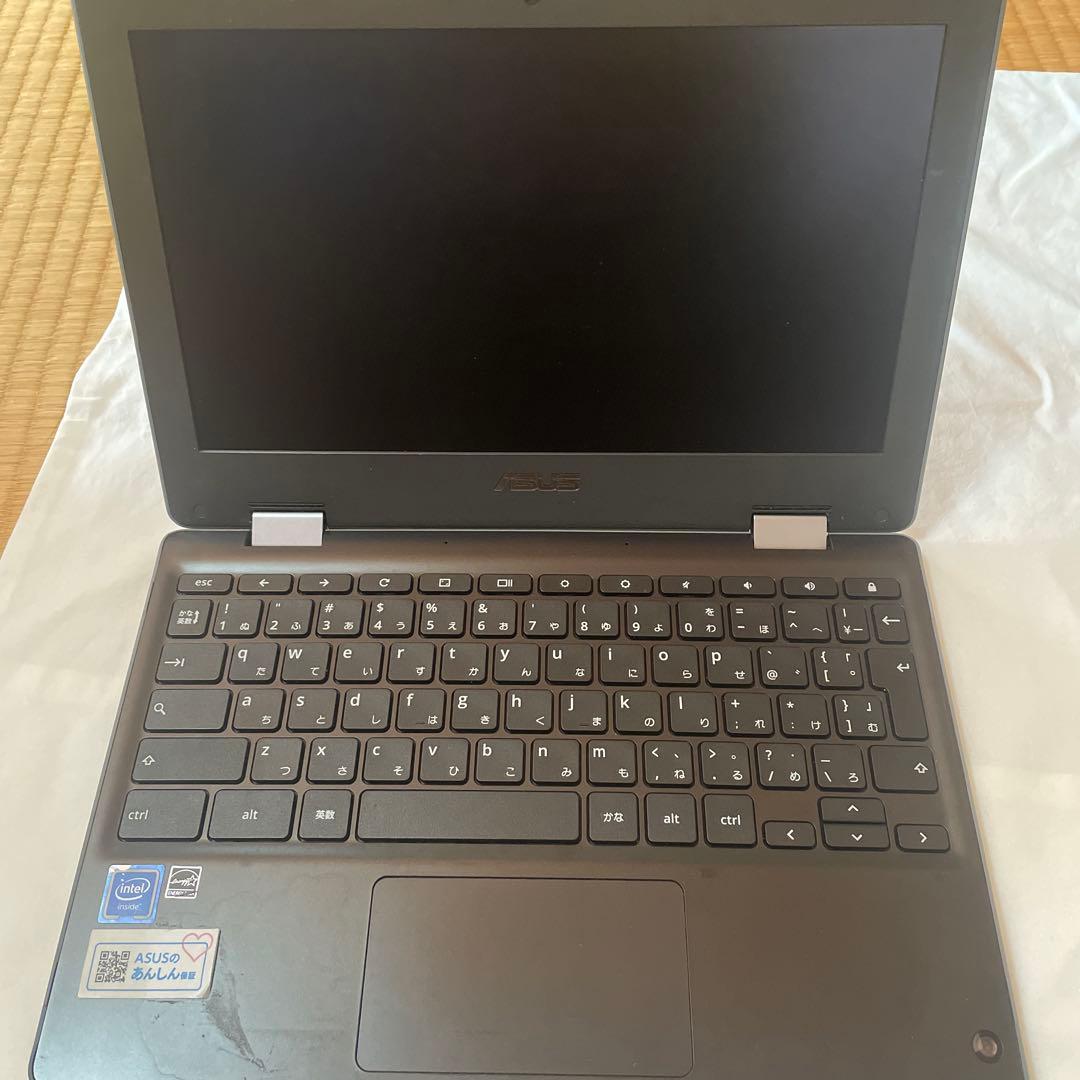 ASUS Chromebook 本体 ACアダプター ケース付き