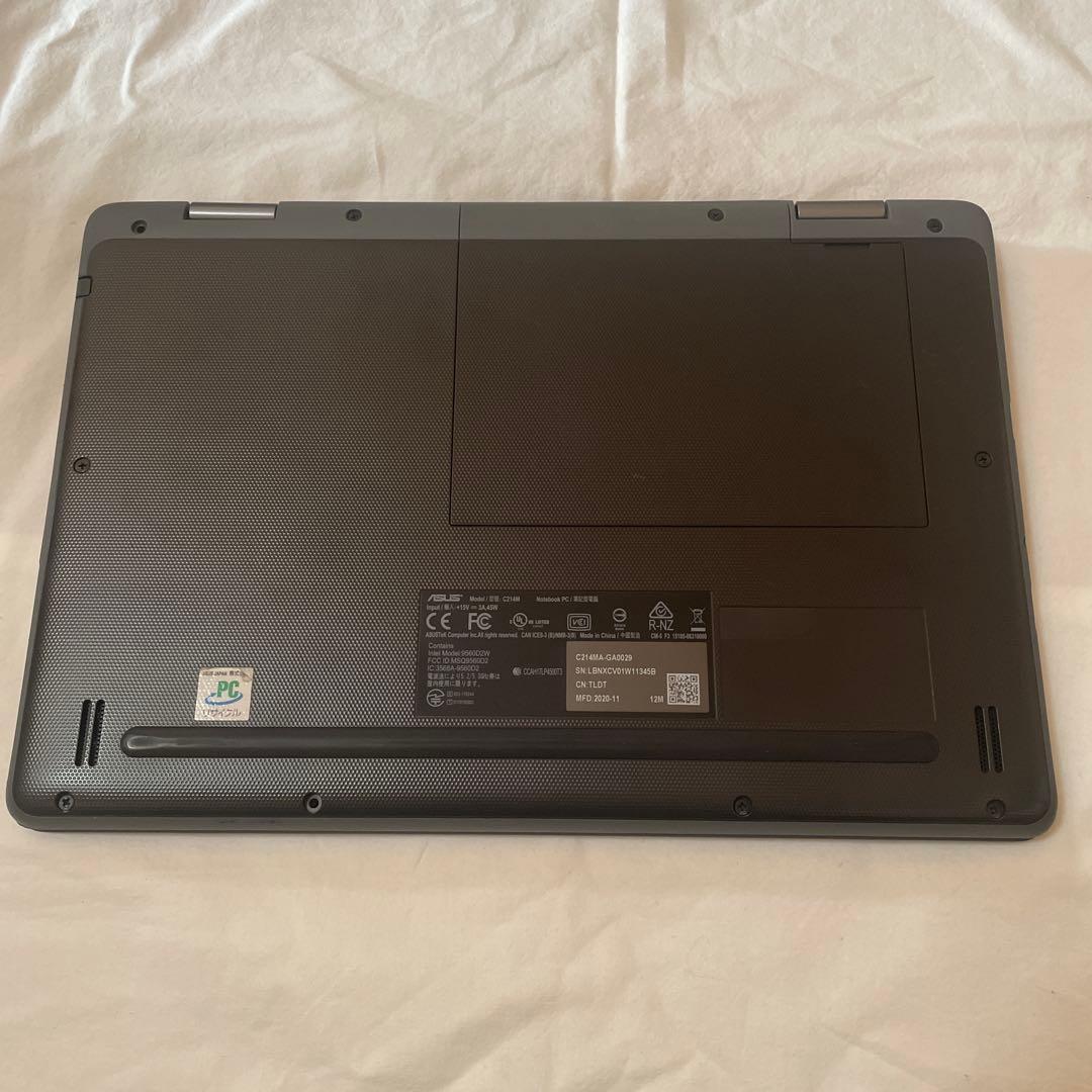 ASUS Chromebook 本体 ACアダプター ケース付き