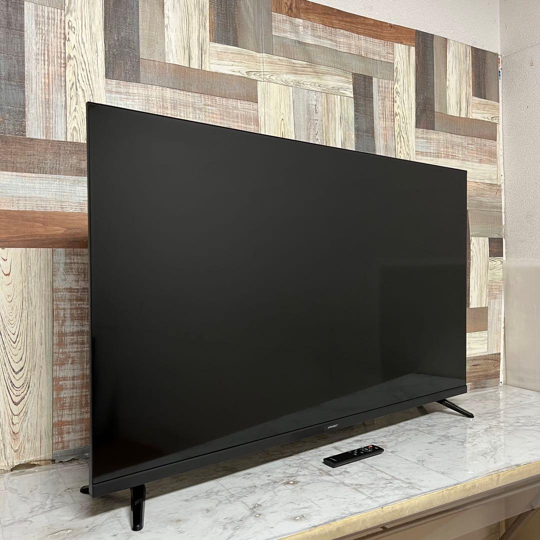 てつや さん受渡2年前購入ジャパンネクスト50型4Kモニタースピーカーリモコン付