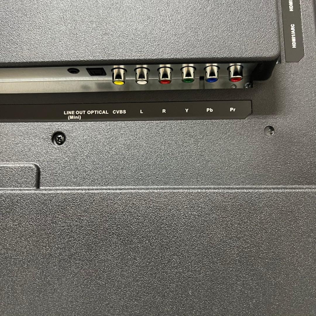 てつや さん受渡2年前購入ジャパンネクスト50型4Kモニタースピーカーリモコン付