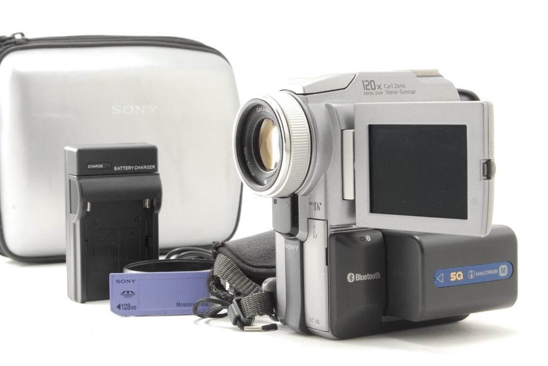 【ケース付き】ソニー SONY DCR-PC120