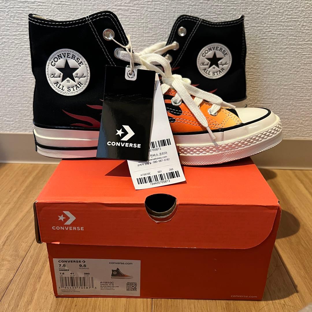 コンバース　ct70 ファイヤー　26cm