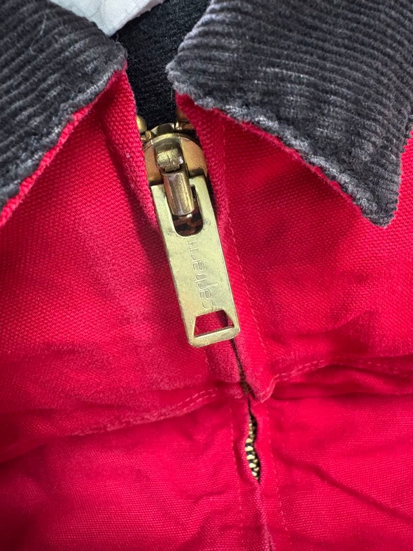 【極上】Carhartt サンタフェジャケット Mサイズ相当 赤 90年代