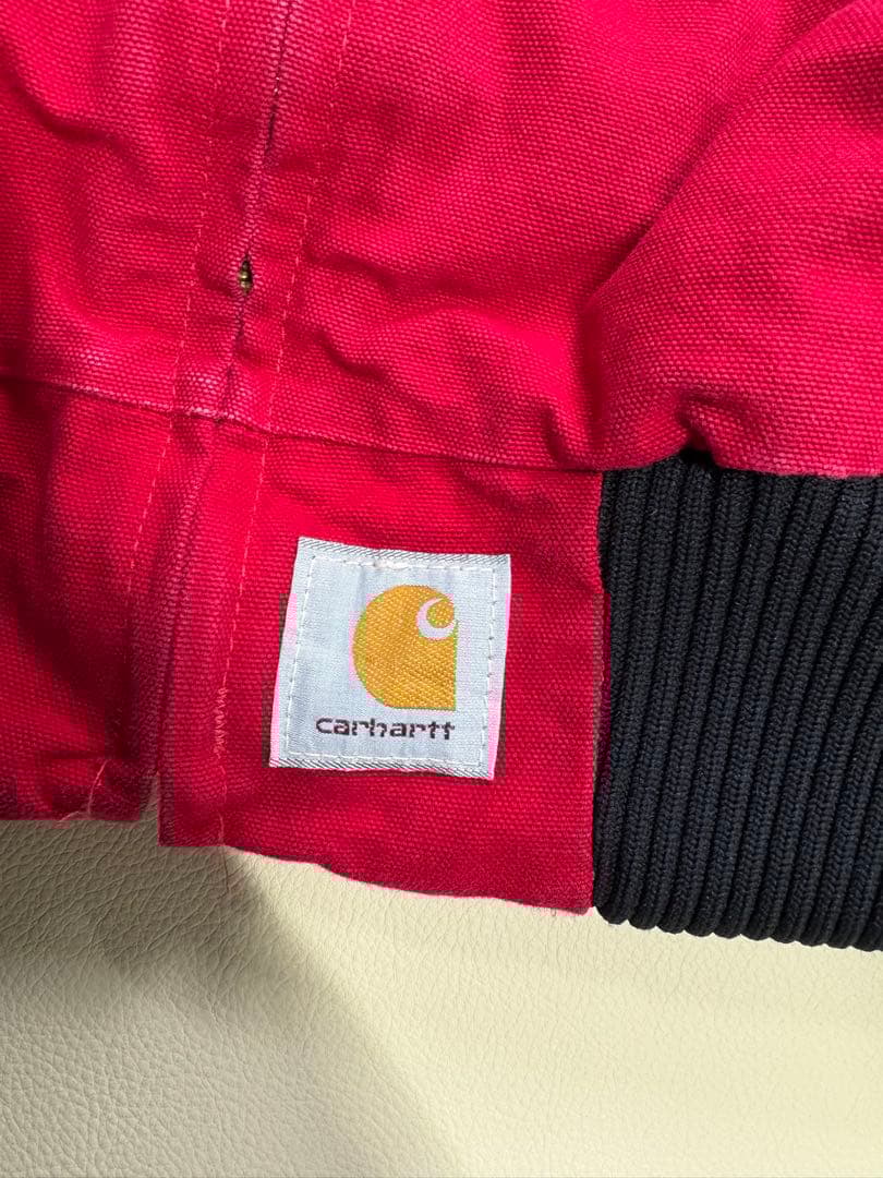 【極上】Carhartt サンタフェジャケット Mサイズ相当 赤 90年代