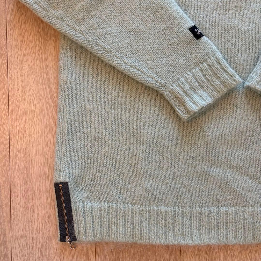 Undercoverism モヘアニット　ライトブルー