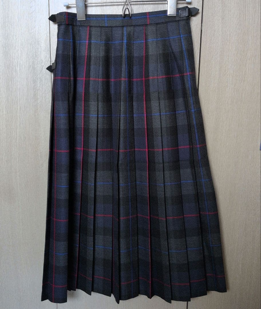 ビームス　オニールオブダブリン　チェック柄プリーツスカート　美品