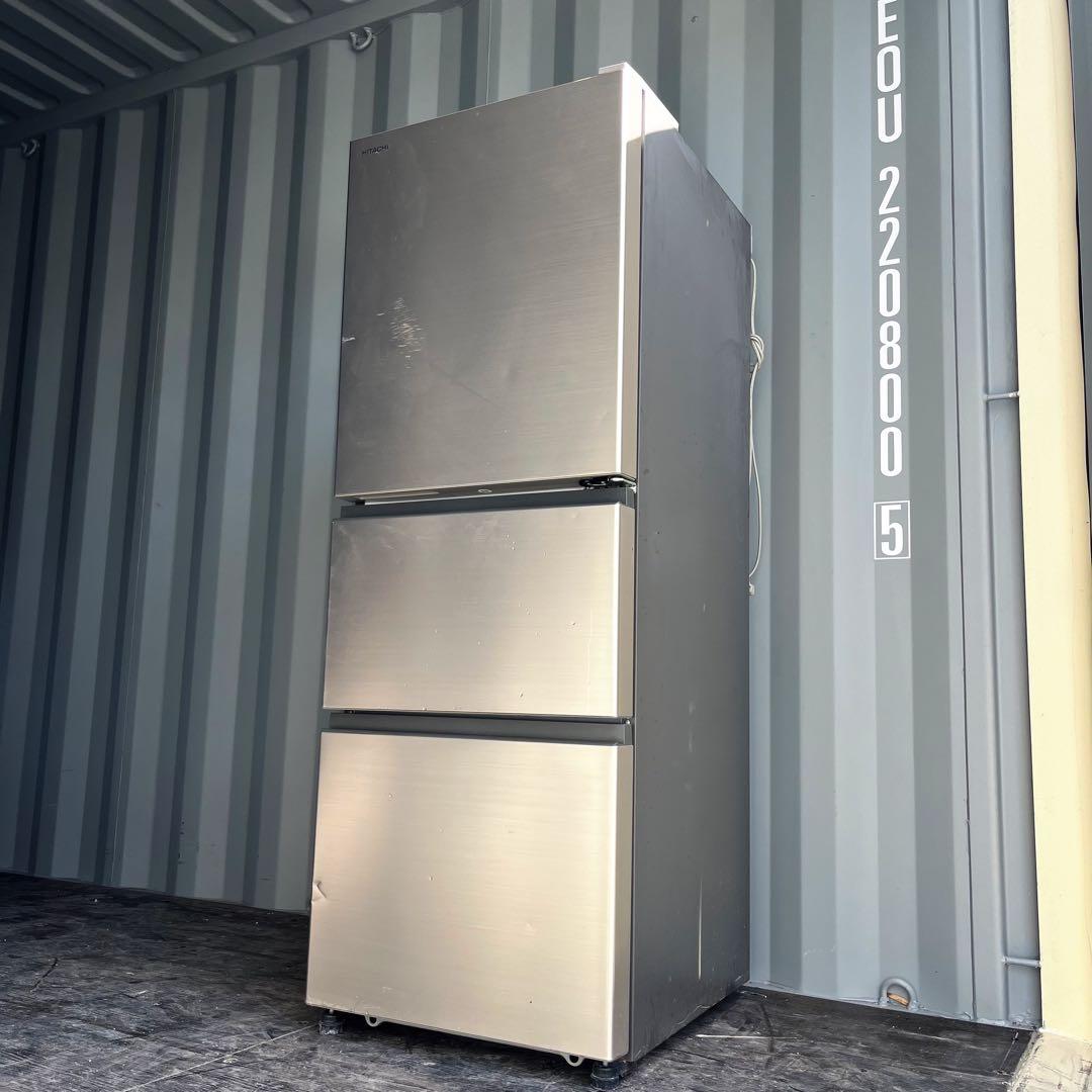 160取付無料！完動品！高性能日立シャンパンゴールド2022年製3ドア冷蔵庫！
