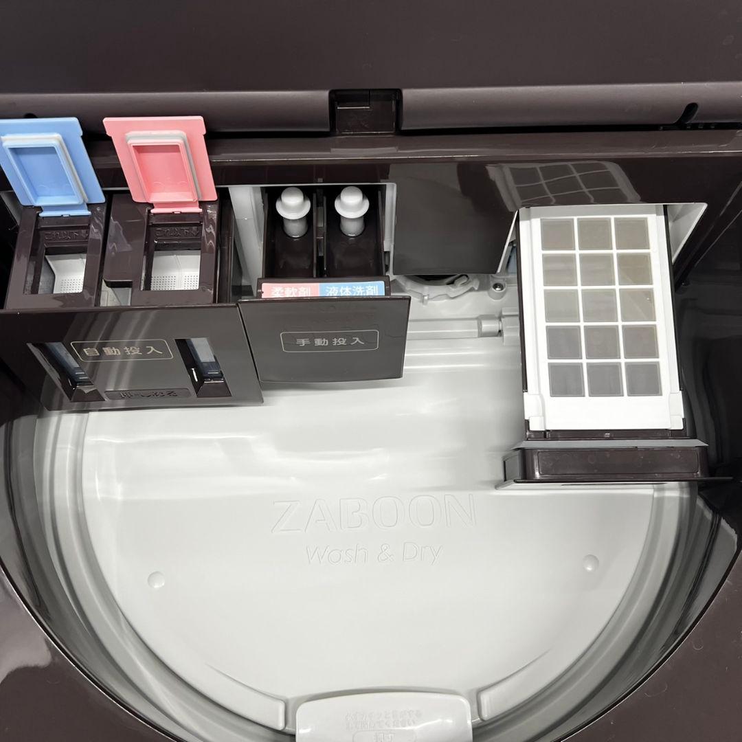 912　洗濯機　大容量　TOSHIBA　ザブーン　10㌔　乾燥付　安い　設置無料