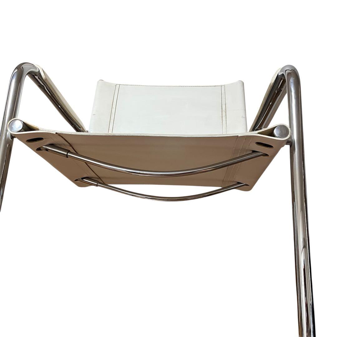 送料込 スタジオライン マルトスタム カンチレバー 本革 アームチェア イタリア