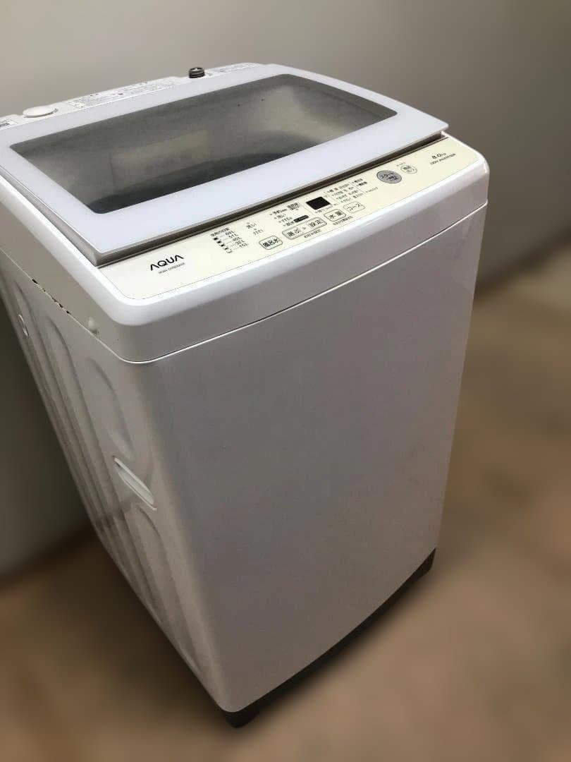 2019年製 AQUA AQW-GV80G 8kg 動作確認済み 1125-2