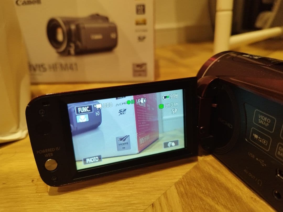 【動作確認済】 Canon IVIS HF M41 キャノン ビデオカメラ