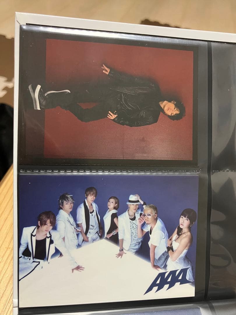 AAA トレーディングカード　ファイル付き