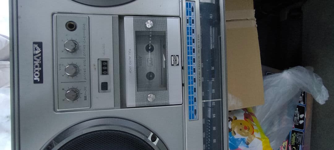 VICTOR　RC-M70　ラジオのみ確認　整備　メンテナンス前提　中古品　蔵出