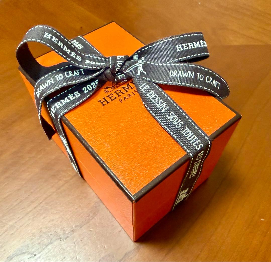 新品 エルメス アンシェネ GM 58 シルバー リング HERMES 18号