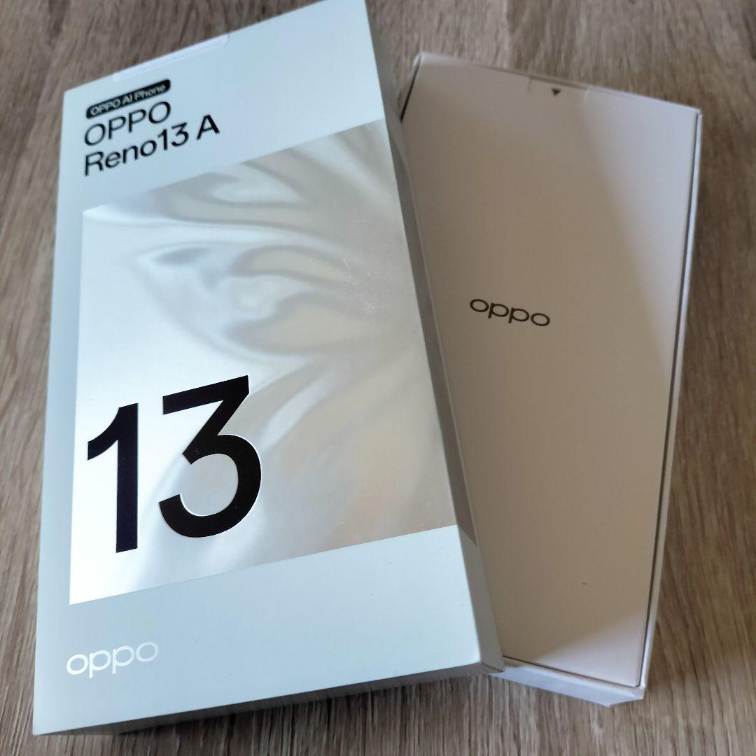 【新品未使用】OPPO Reno13 A　アイスブルー