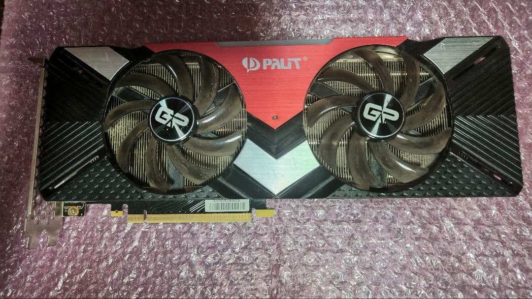 PALIT RTX 2070 GAMINGPRO 8G 動作確認済み