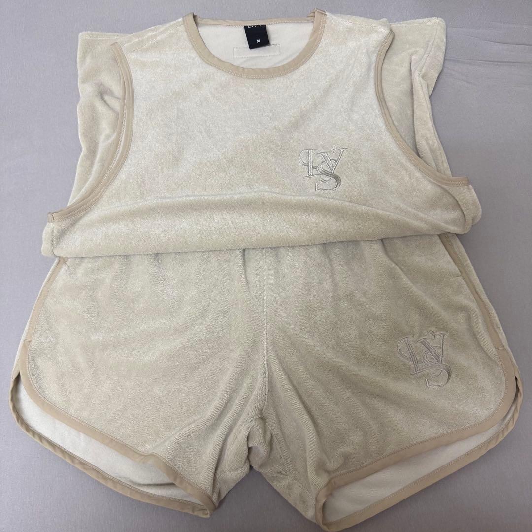 LYFT パイル生地　タンクトップショーツセット売り