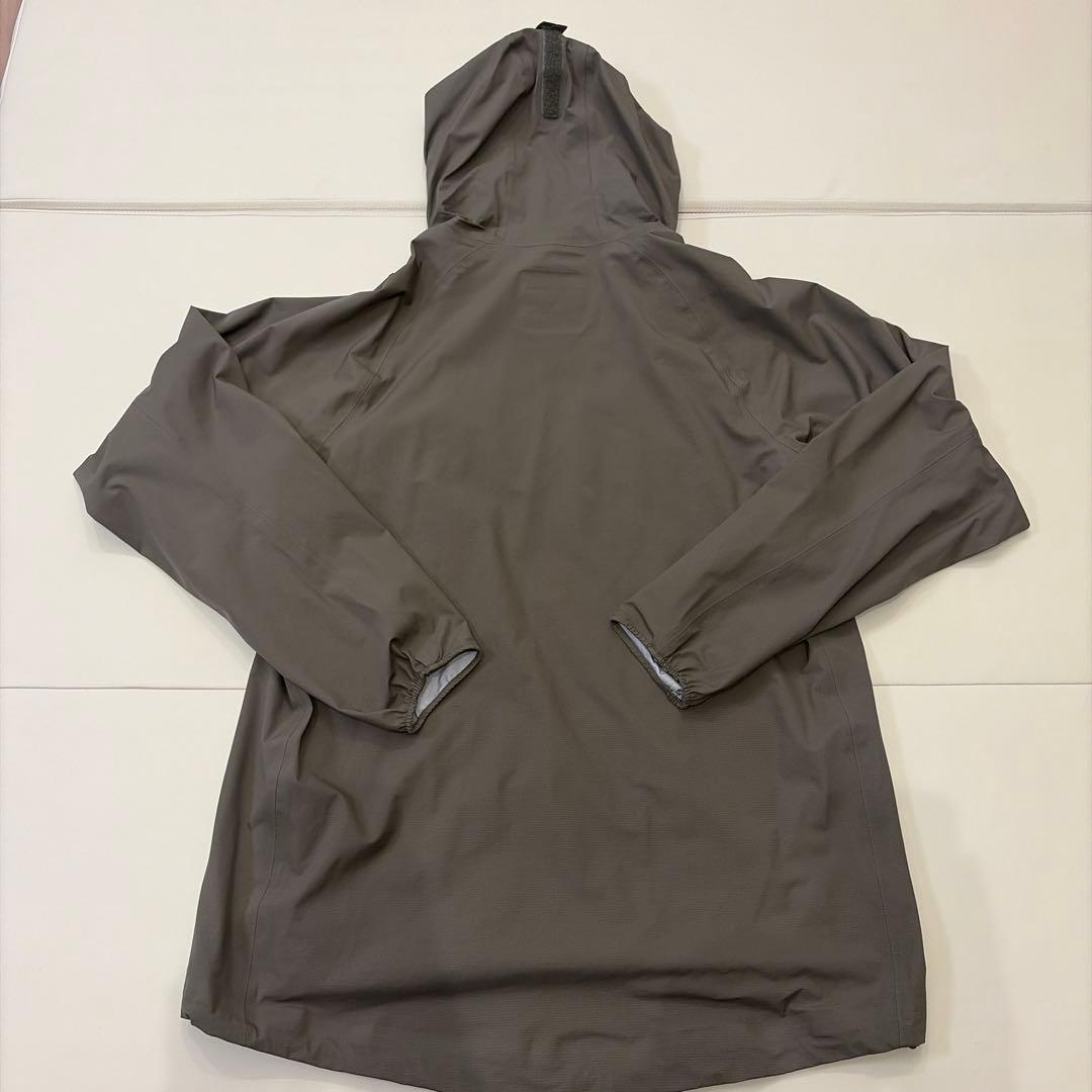 Teton Bros. ブラウン フード付きナイロンジャケット　サイズL