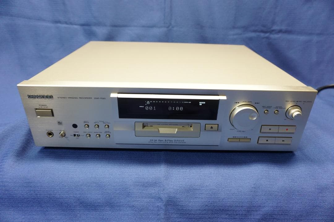 ケンウッドMDデッキDMF-7020 動作良好 貴重 値下げ不可[管理0091]