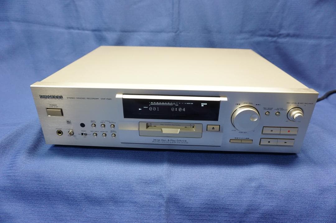 ケンウッドMDデッキDMF-7020 動作良好 貴重 値下げ不可[管理0091]