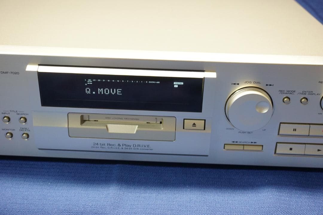 ケンウッドMDデッキDMF-7020 動作良好 貴重 値下げ不可[管理0091]