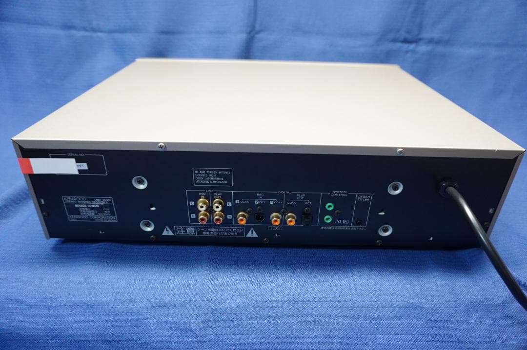 ケンウッドMDデッキDMF-7020 動作良好 貴重 値下げ不可[管理0091]