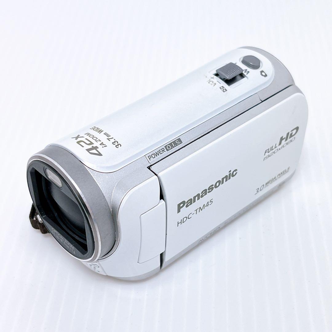 Panasonic HDC-TM45-W デジタルビデオカメラ パナソニック
