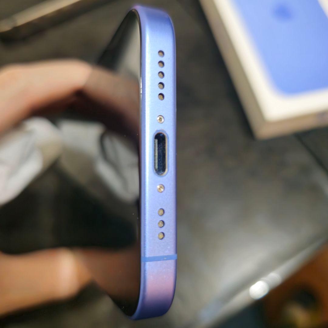iPhone 16/SIMフリー/128GB/ウルトラマリン/残量85%