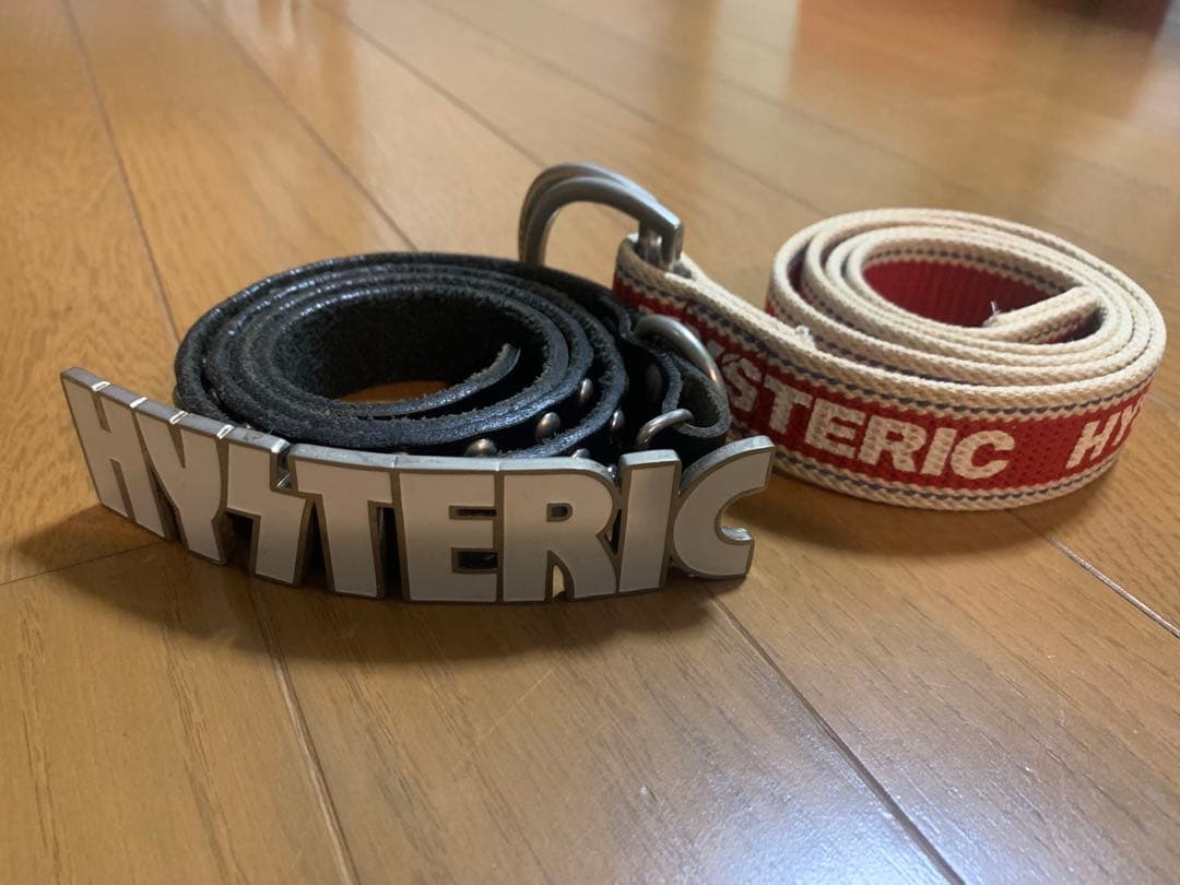 HYSTERIC GLAMOUR ヒステリックグラマー ベルト 2本セット