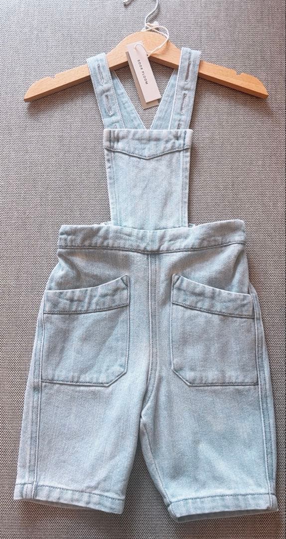 ロンパース・カバーオール soorploom Charlie shortall denim 2y
