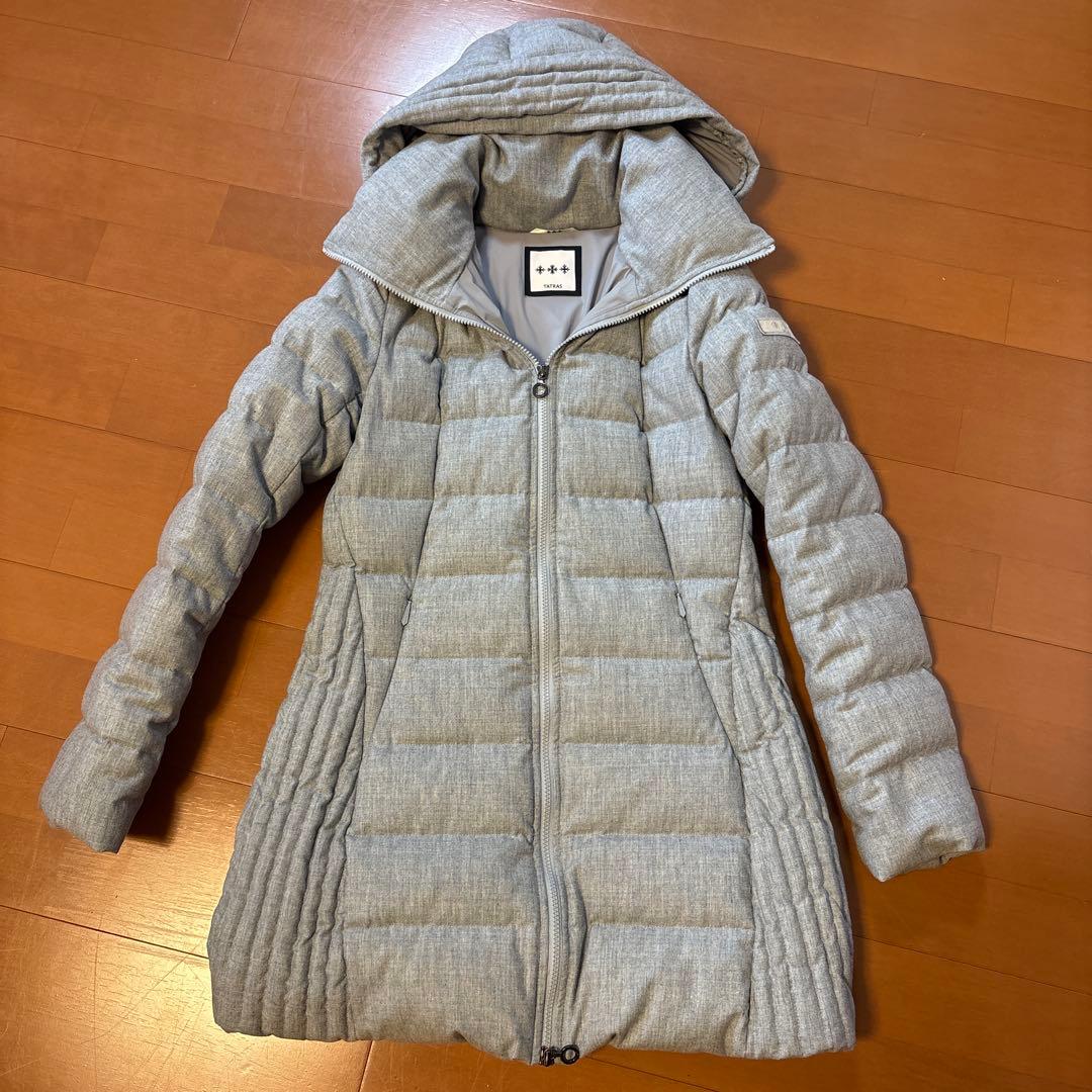 TATRAS グレー キルティングダウンジャケット